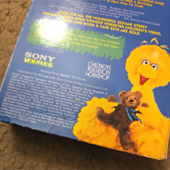 Sesame Street – Get Up and Dance VHS 1997 Big Bird - Picture 4 of 7